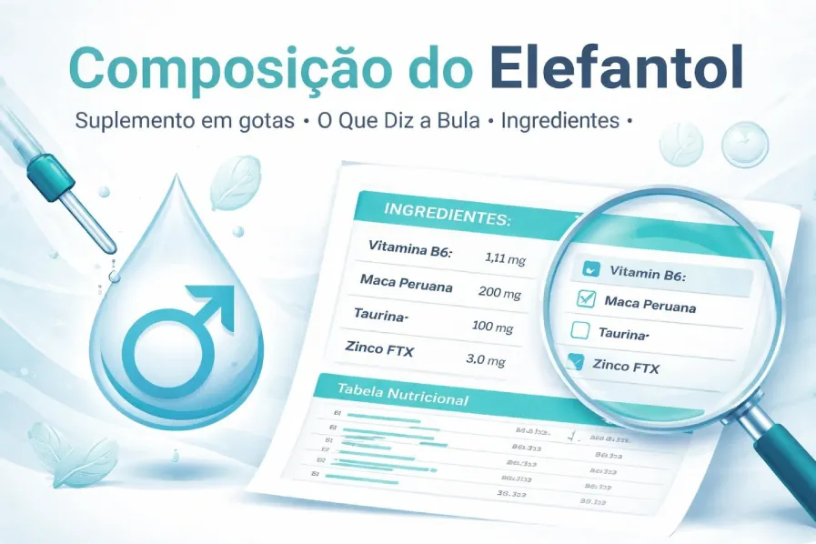 Composição do Elefantol: O Que Diz a Bula e Ingredientes + Tabela Nutricional